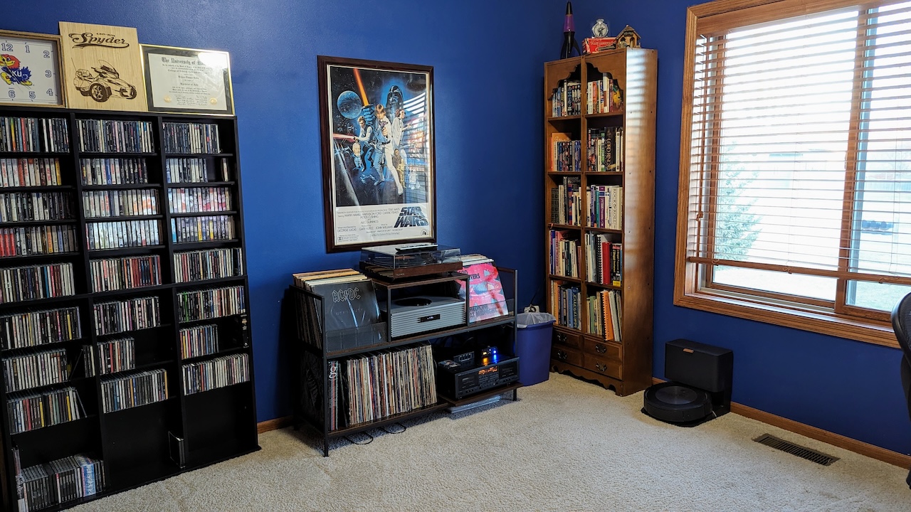 The music side of the home office