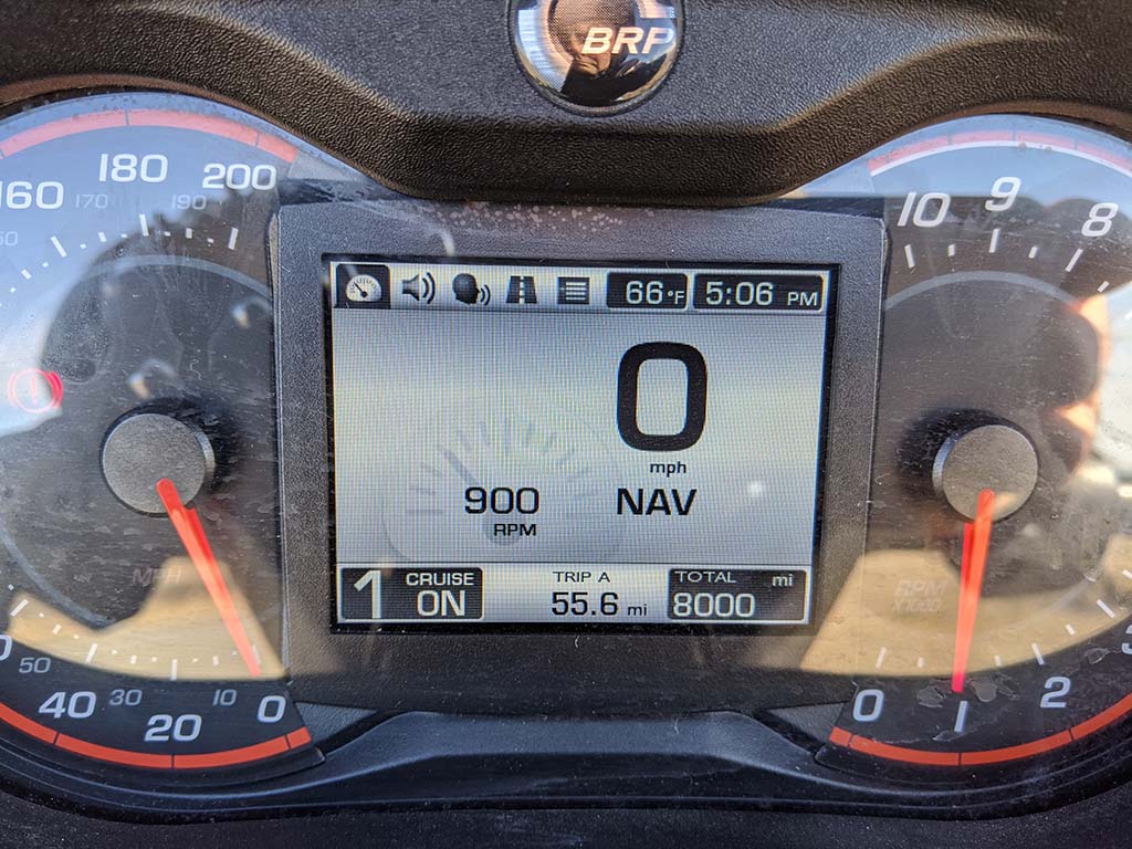 Spyder at 8000 miles