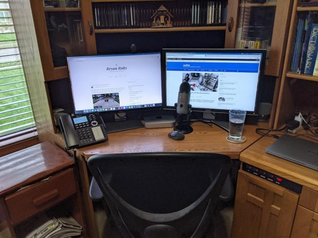 The Desk of Bryan Ruby