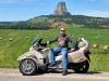 Bryan visiting Devil's Tower in Wyoming