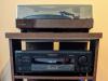 The Fluance RT82 Turntable and my old Sony STR-DE315 Receiver